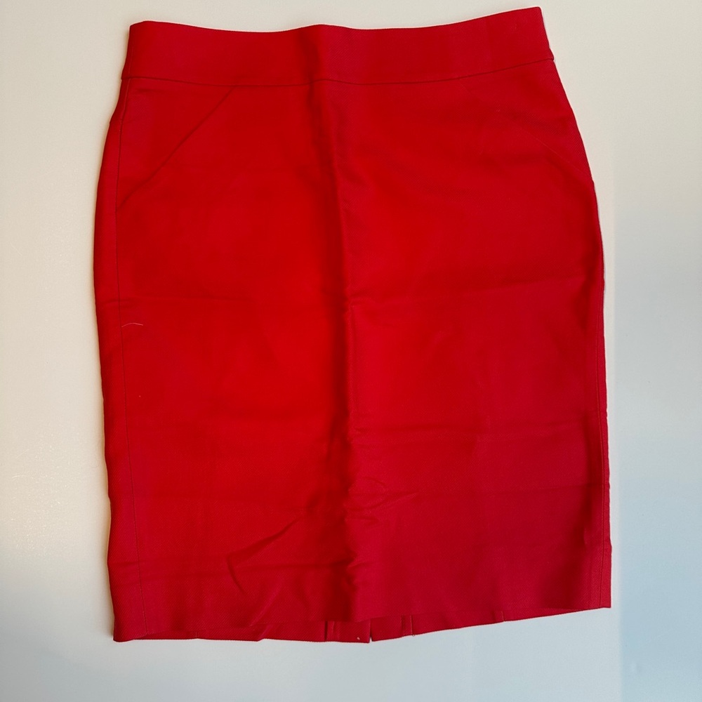 Red Pencil Skirt